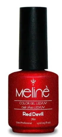 Esmalte 760 Red Devil Semipermanente x15ml  Meline VTO  